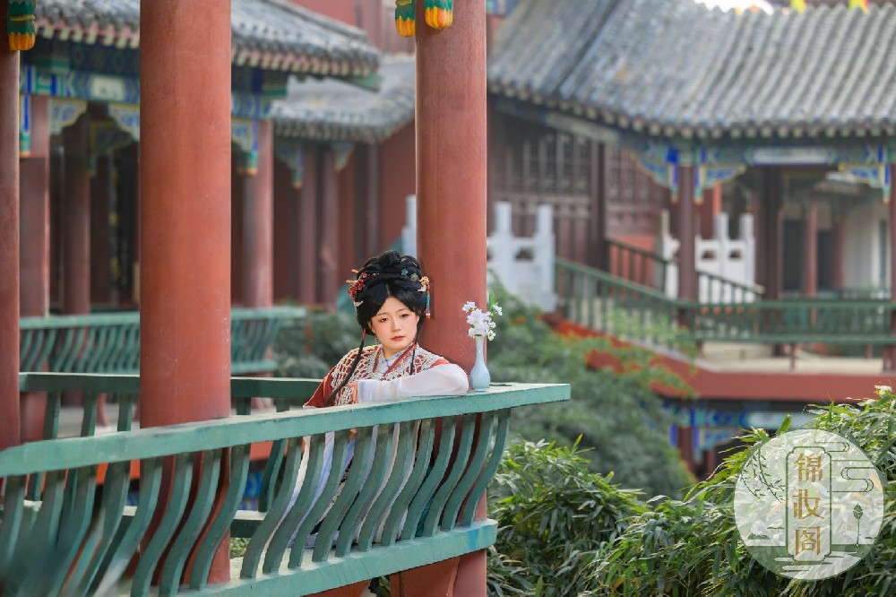 开封翰园碑林宋制汉服拍摄