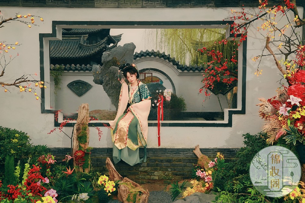 开封翰园碑林宋制汉服拍摄