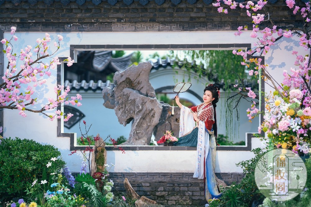 开封翰园碑林宋制汉服拍摄